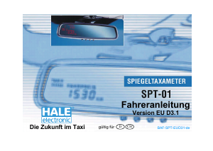 Bedienungsanleitung Hale SPT-01 Taxameter