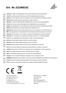 Manuale Trio 521460142 Kama Lampada