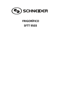 Manual de uso Schneider SFTT 9503 Refrigerador