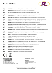 Manuale Reality R30431031 Iowa Lampada