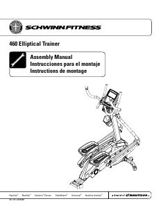 Manual Schwinn 460 Cross Trainer