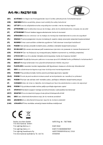 Instrukcja Reality R42791105 Solo Lampa