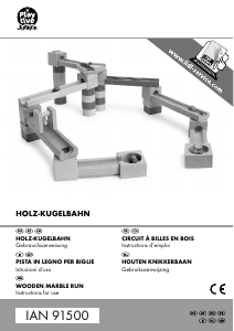 Manual Playtive IAN 91500 Marble Track