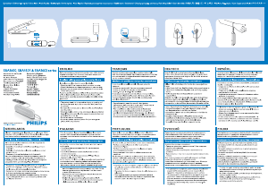 Manuale Philips SBA1600 Altoparlante