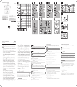 Manual Philips HR7782 Robot de bucătărie