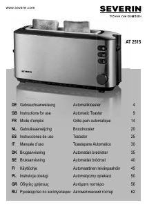 Bedienungsanleitung Severin AT 2515 Toaster