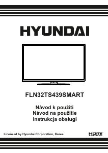 Návod Hyundai FLN32TS439SMART LED televízor