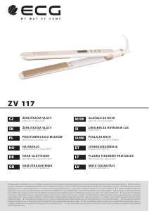 Handleiding ECG ZV 117 Stijltang