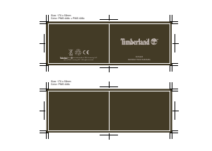 Manuale Timberland TBL.15027 Mendon Orologio da polso