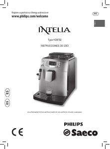 Manual de uso Philips Saeco HD8752 Intelia Máquina de café espresso
