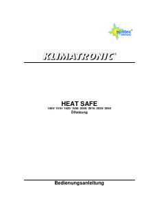 Bedienungsanleitung Suntec Heat Safe Heizgerät