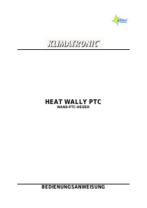 Bedienungsanleitung Suntec Heat Wally PTC Heizgerät