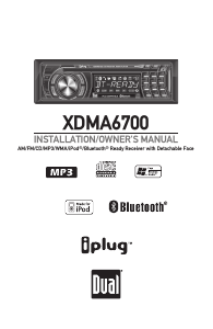 Manual Dual XDMA6700 Car Radio