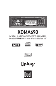 Manual Dual XDMA690 Car Radio