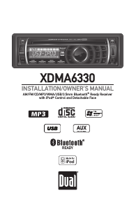 Manual Dual XDMA6330 Car Radio