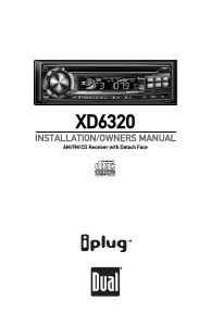 Manual Dual XD6320 Car Radio