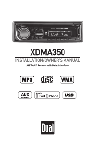 Handleiding Dual XDMA350 Autoradio