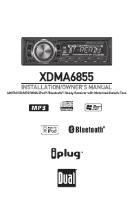 Handleiding Dual XDMA6855 Autoradio