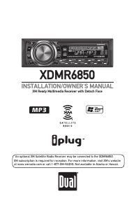 Manual Dual XDMR6850 Car Radio