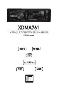 Manual Dual XDMA761 Car Radio