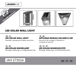 Manual LivarnoLux IAN 273024 Lamp