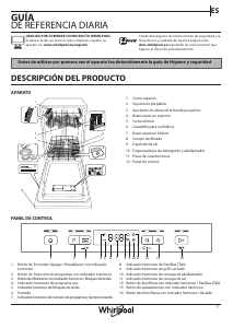 Manual de uso Whirlpool WSFC 3M17 X Lavavajillas