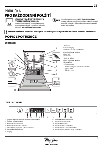 Manuál Whirlpool WKIO 3T123 6P Myčka na nádobí