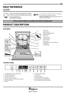 Manual Whirlpool WIO 3T323 6 Dishwasher