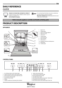 Manual Whirlpool WFC 3B16 Dishwasher