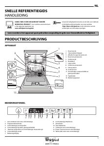 Handleiding Whirlpool WIO 3T122 PS Vaatwasser