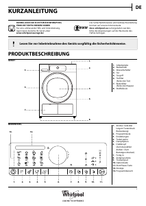 Bedienungsanleitung Whirlpool HSCX 10432 Trockner