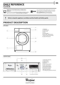 Manual Whirlpool HDLX 70410 Dryer