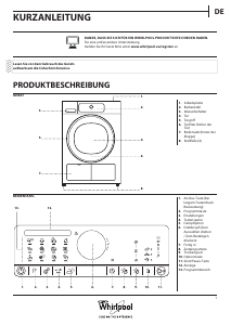 Bedienungsanleitung Whirlpool HSCX 80429 Trockner