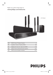 Manual Philips HTS3568 Home Theater System