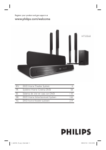 Bruksanvisning Philips HTS3568 Hembiopaket