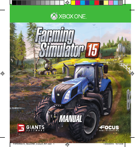 Manual Microsoft Xbox One Farming Simulator 15