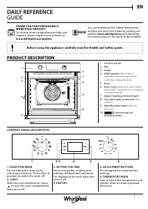 Manual Whirlpool OAS KP8V1 IX Oven