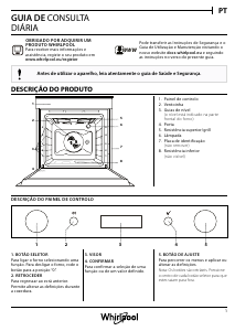 Manual Whirlpool OAKZ9 379 P IX Forno