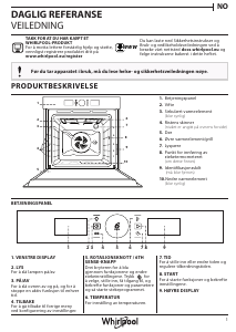 Bruksanvisning Whirlpool OAKZ9 7900 HS IX Ovn