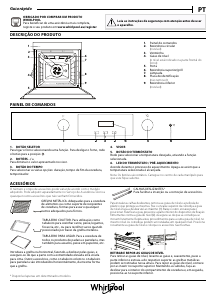 Manual Whirlpool OAKP9 7451 H IX Forno