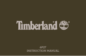 Bruksanvisning Timberland TBL.14812 Erving Armbandsur