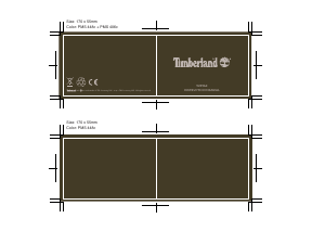 Manuale Timberland TBL.14859 Wolcott Orologio da polso