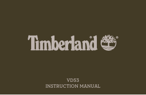 Manual Timberland TBL.15014 Carleton Watch