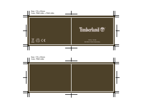 Manuale Timberland TBL.15251 Maynard Orologio da polso