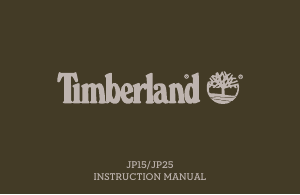 Bruksanvisning Timberland TBL.15263 Spaulding Armbandsur