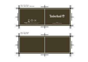 Руководство Timberland TBL.15270 Blanchard Наручные часы