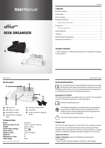 Manual OfficePro DO 003-17 Desk Organiser