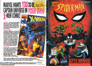 Manual Nintendo SNES Spider-Man