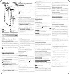 Bedienungsanleitung LivarnoLux IAN 278006 Leuchte