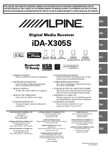 Handleiding Alpine iDA-X305S Autoradio